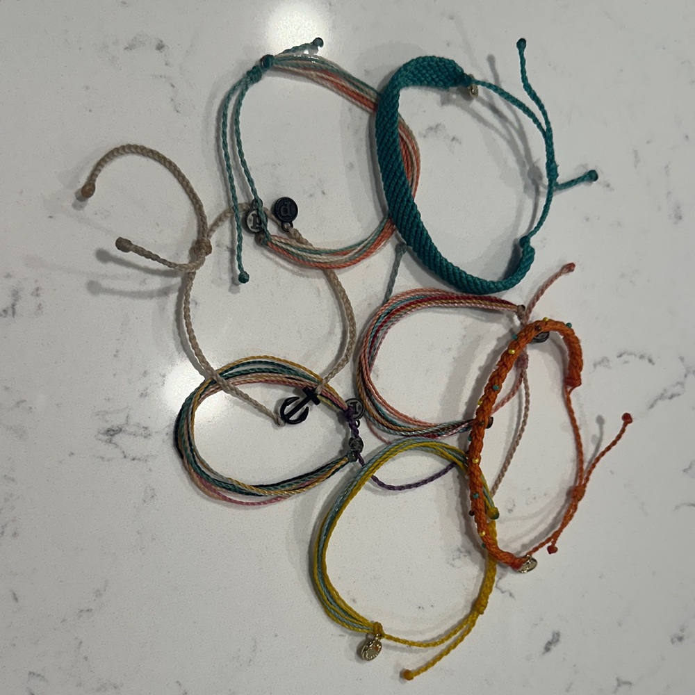 Pura Vida Multicolor String Bracelets